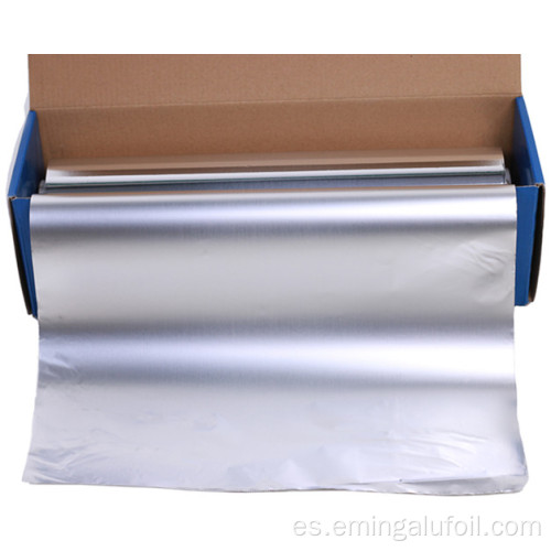 Papel de aluminio comercial resistente de 1000 pies